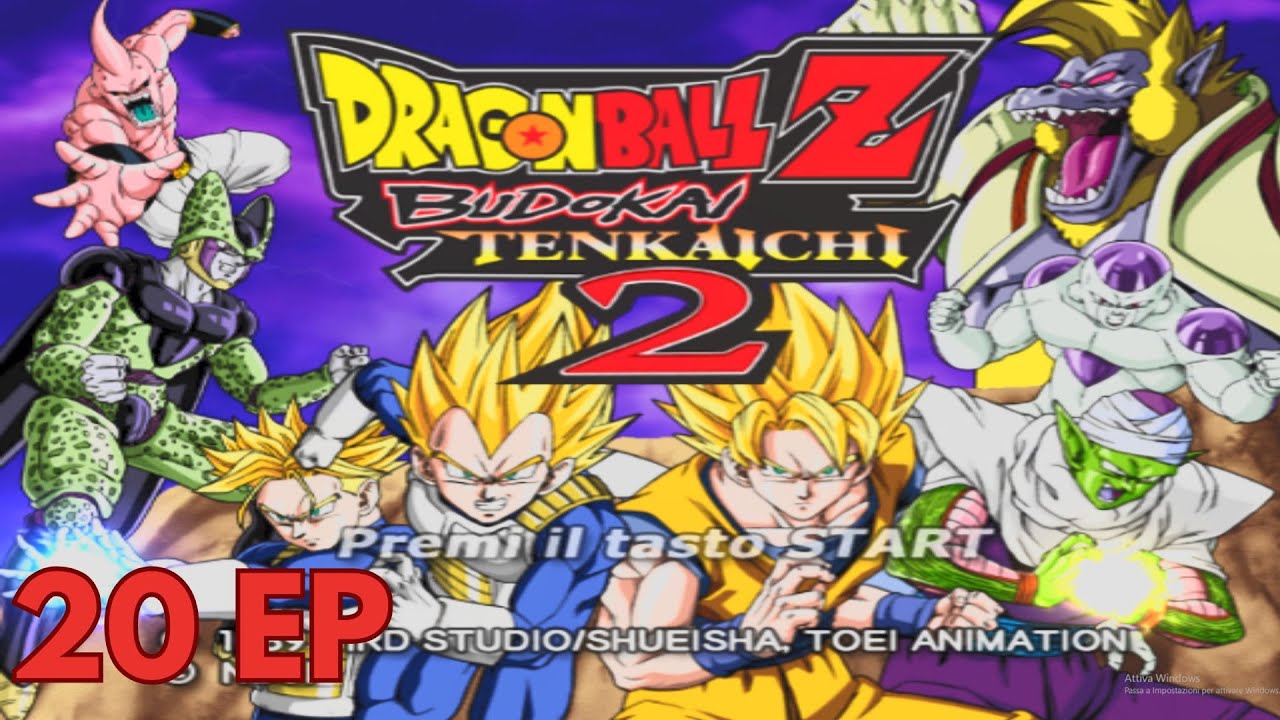 Dragon Ball Budokai Tenkaichi 2 Doppiaggio ITA - DEMOLISCO CELL 2 FORMA con SUPER TENSHINHAN!