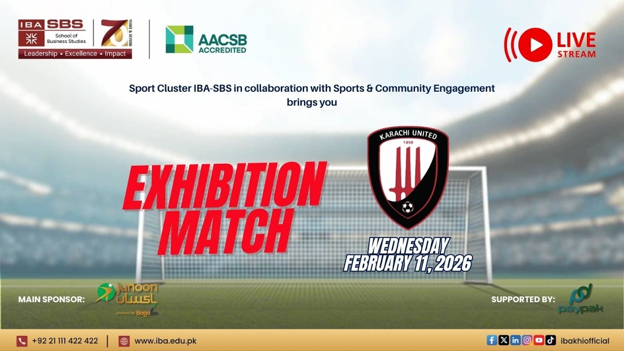 Exhibition Match with Karachi United