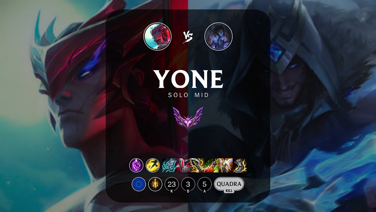 Yone Mid vs Sylas - EUW Master Patch 13.6