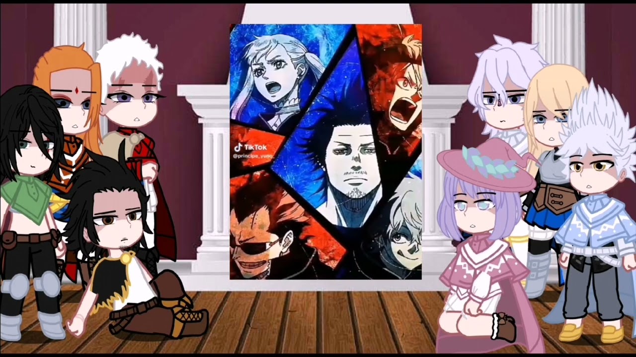 past captains react to.... (black clover) (1/1)