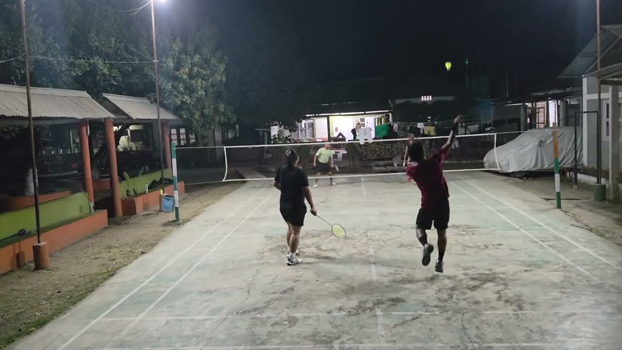 Day 35 of 2026 (Match 1) Miss Dli & Sir Hmutea VS Miss Remremi & Sir Tea [Badminton Match]