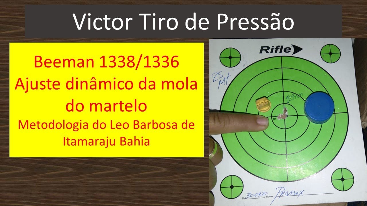 Ajuste dinâmico do martelo Beeman 1338 e 1336