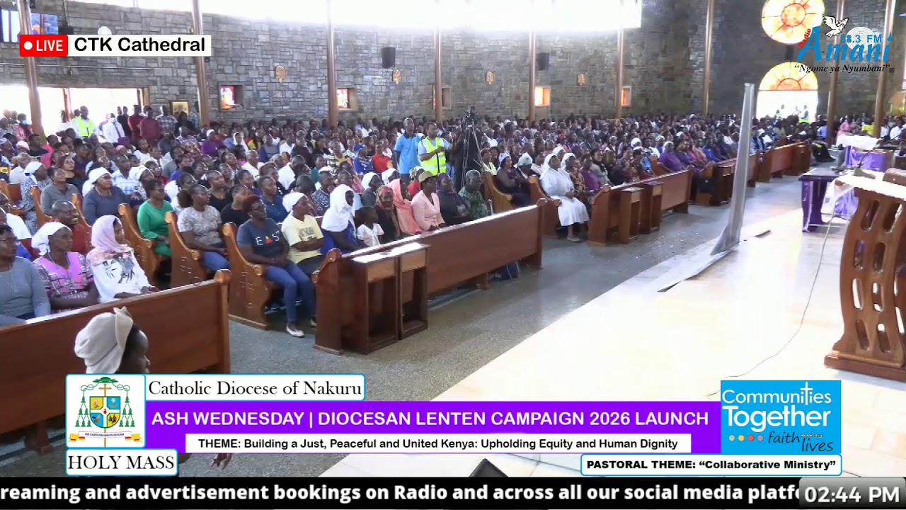18-02-2026 | LIVE | Ash Wednesday | Diocesan Lenten Campaign 2026 Launch.