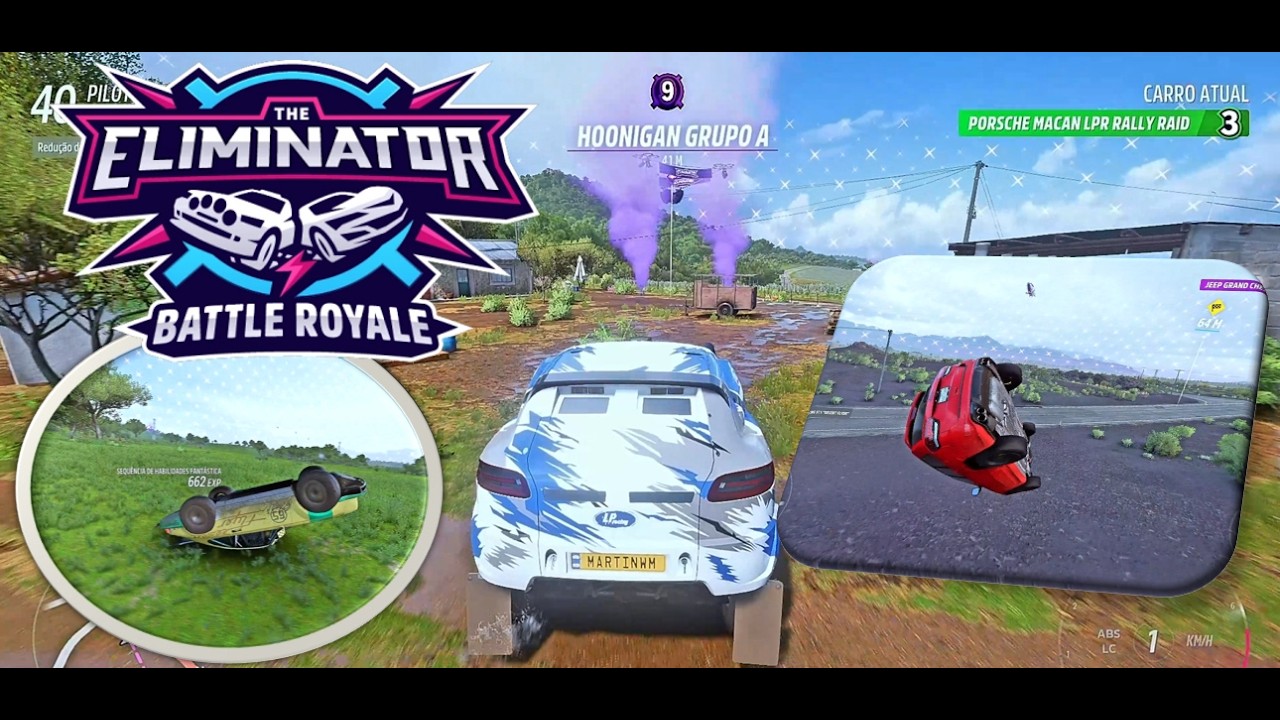#105 ESSAS COISAS SÓ ACONTECE COMIGO, ELIMINATOR FORZA HORIZON 5
