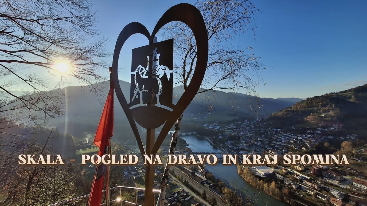 SKALA - POGLED NA DRAVO IN KRAJ SPOMINA