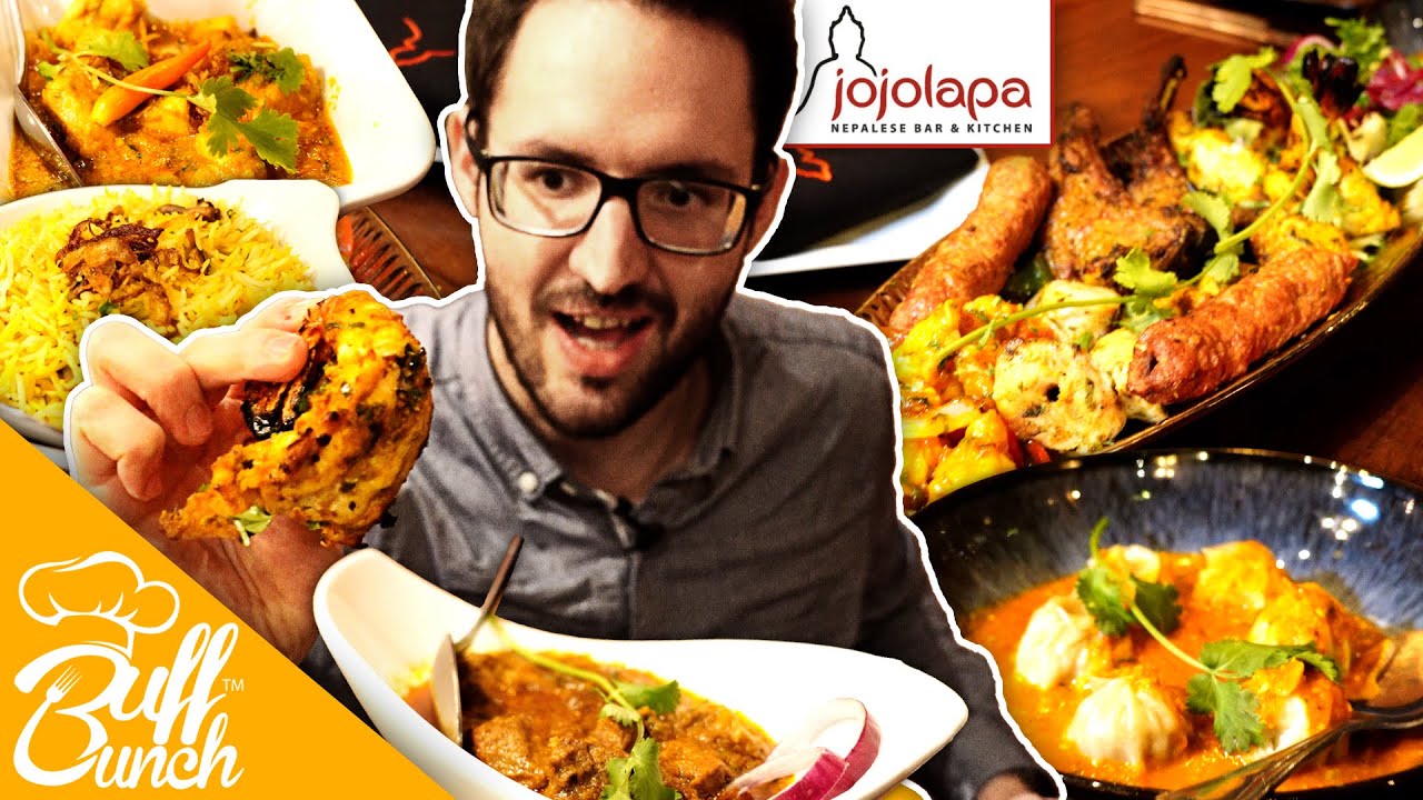 🤤BEST NEPALESE FOOD EVER? Jojolapa - Nepalese Bar & Kitchen (Birmingham UK) [BUFFLUNCH]