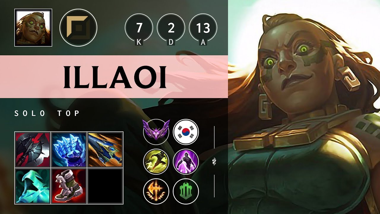 Illaoi Top vs Olaf - KR Master Patch 25.18
