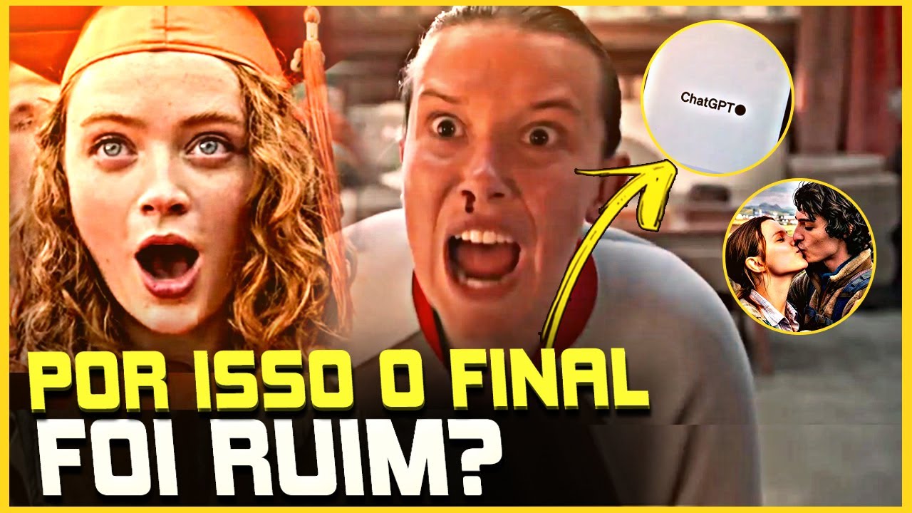 POLÊMICA! CRIADORES DE STRANGER THINGS USARAM CHATGPT PRA ESCREVER O FINAL?