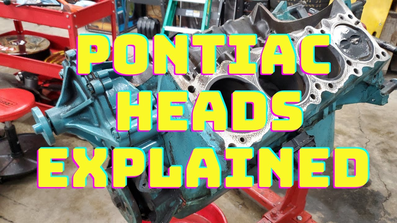 NOT BLOWN UP!  Pontiac 326 needs head gaskets and heads to live again!