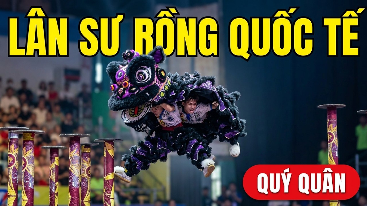 4K | 🇨🇳 Học Viện TT Quảng Châu:QUÝ QUÂN Giải Lân Sư Rồng Quốc tế lần VIII –Năm 2026 Cúp Chợ Lớn –HTV