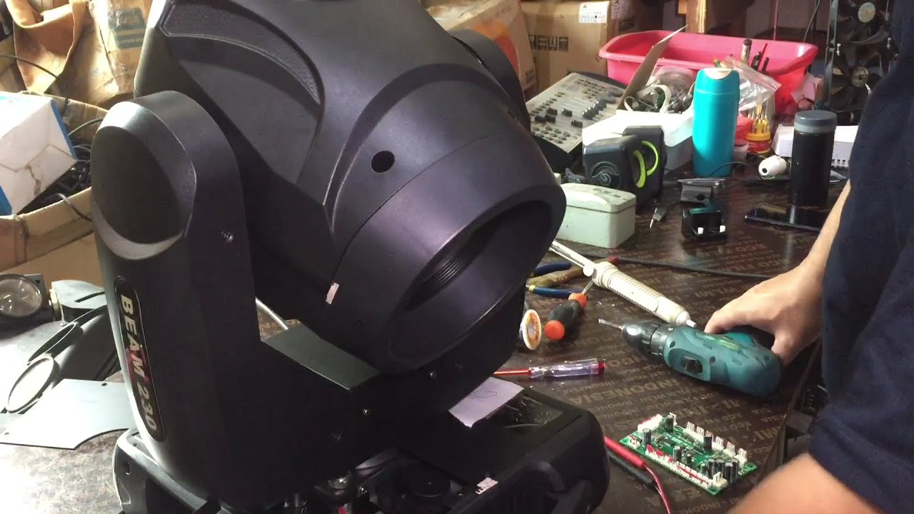 BEAM 230 mati, cuma kipas aja yg hidup