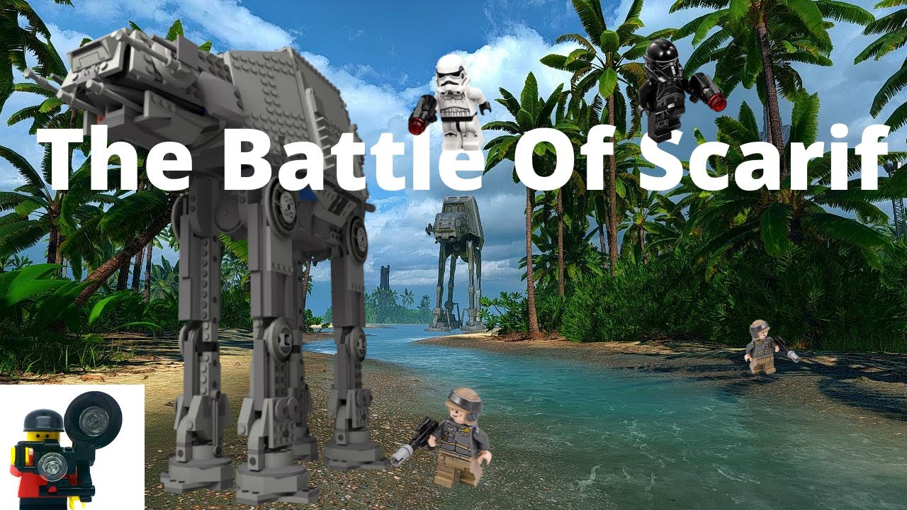 The Battle of Scarif (Lego Stop Motion)