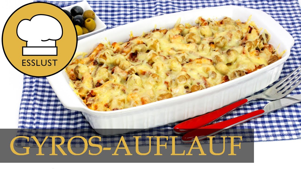 Überbackener GYROS-KARTOFFEL-AUFLAUF - kretanisches Rezept
