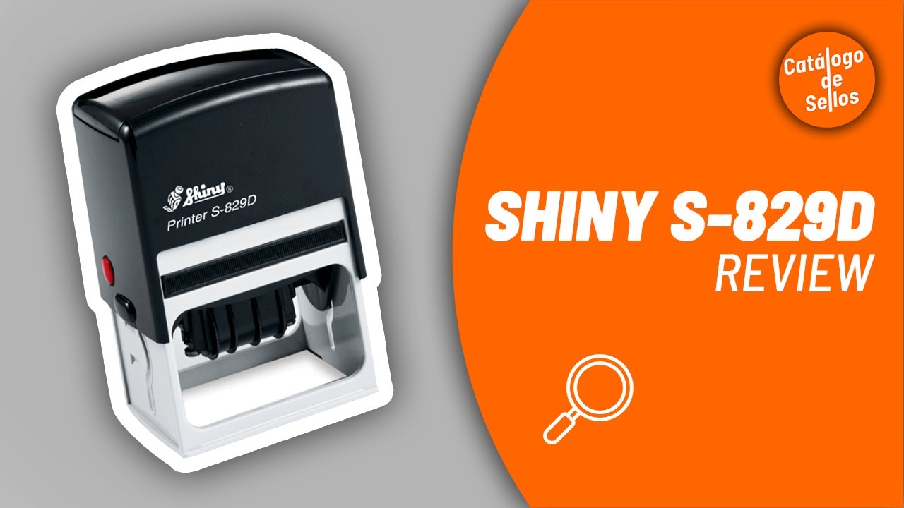 Sello Fechador Autom&aacute;tico Shiny S-829 Dater