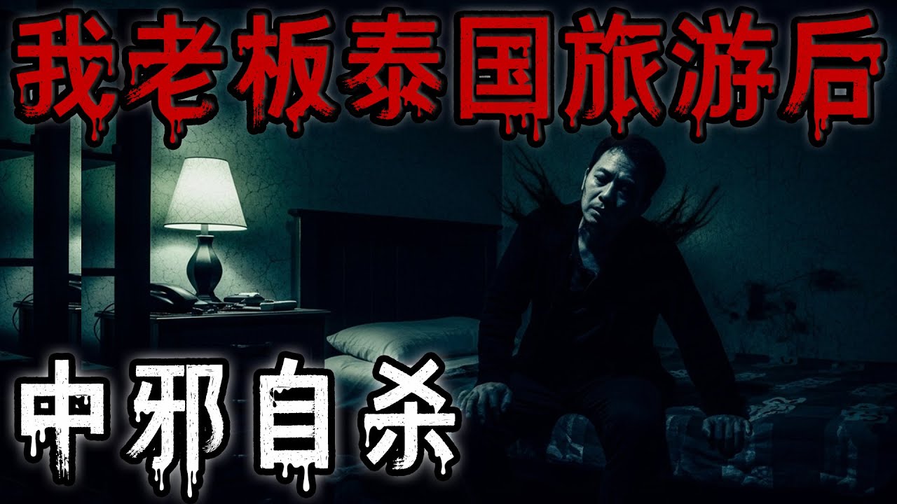 我老板去泰国旅游后中邪自杀|去世的媽媽知道我買房子了|在名校讀博遇到嚇人的事|鬼故事|恐怖故事|解压故事 