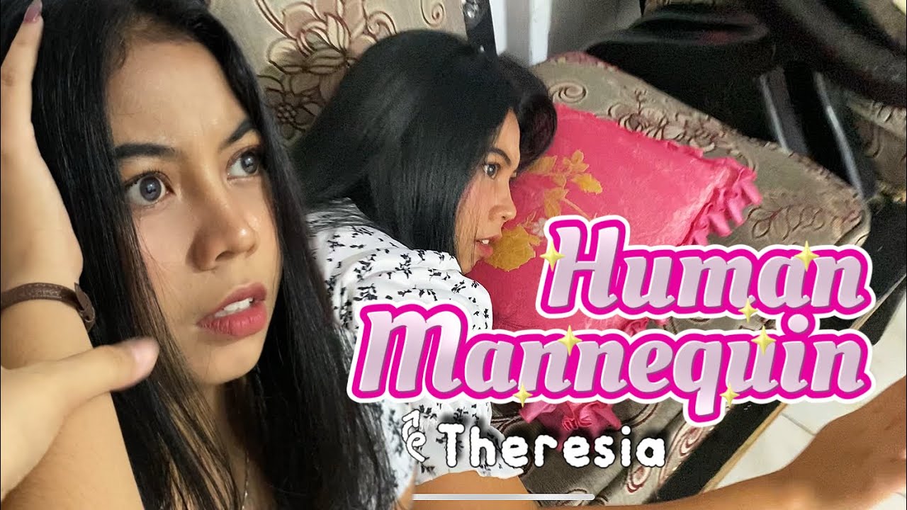 Human Mannequin Theresia Time Stop Freeze - a short Movie by KT Team