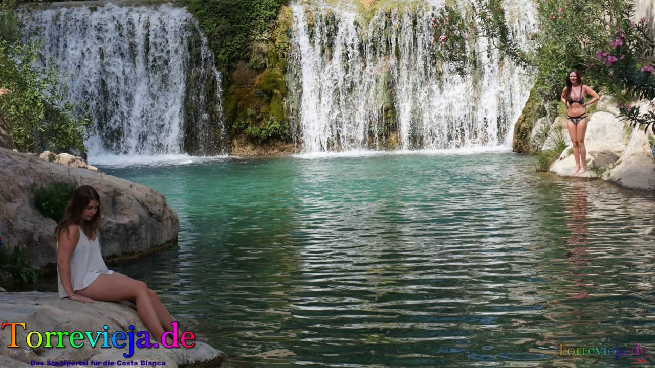 Wasserfall Spanien Fuentes Algar Fonts Spain