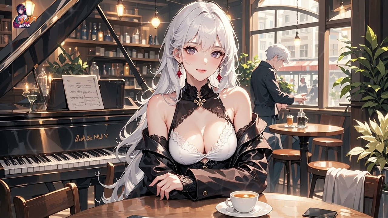 1 Hour of Relaxing Piano Music - Cafe Vibes for Study and Relaxation vol.6