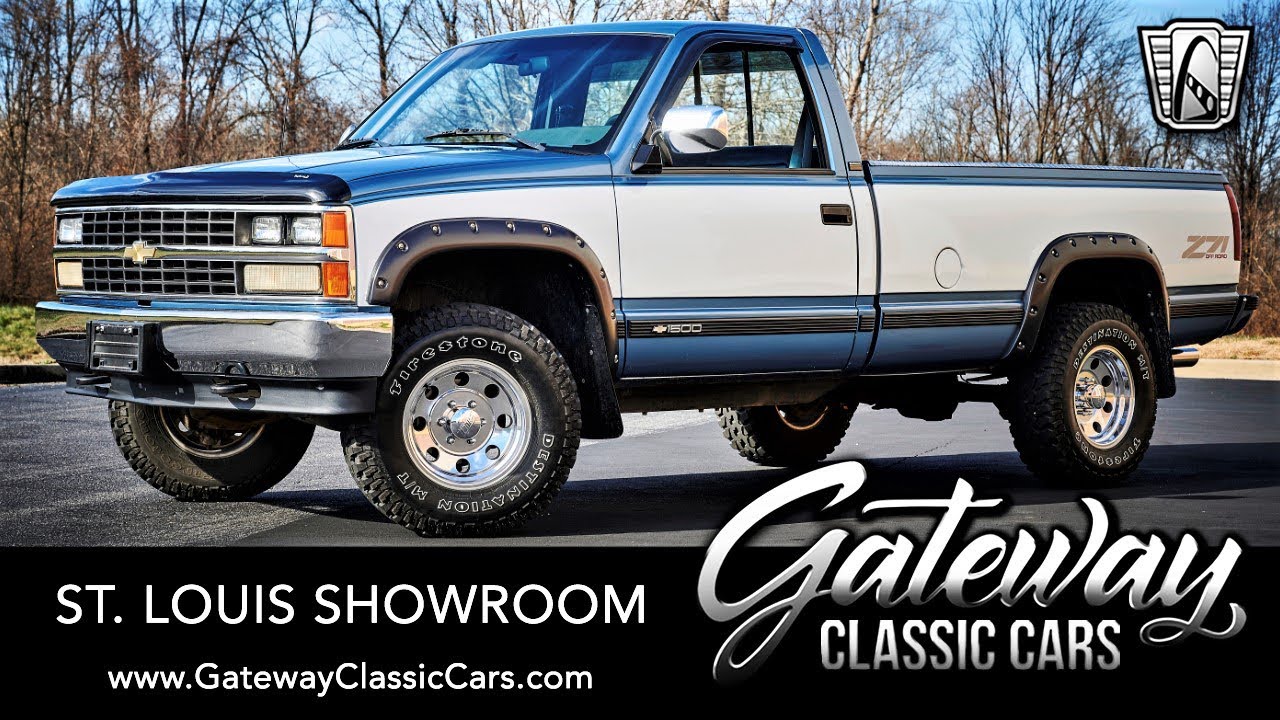 1988 Chevrolet K1500 Silverado Z71 Gateway Classic Cars St. Louis  #8662