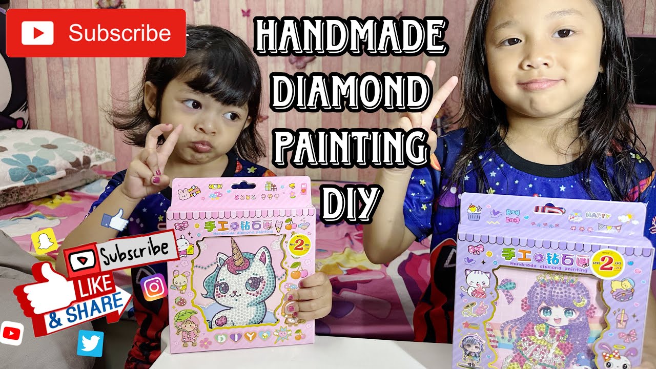 Diy Handmade Diamond Painting #kids #painting #diamond #handmade #toy #toys 
