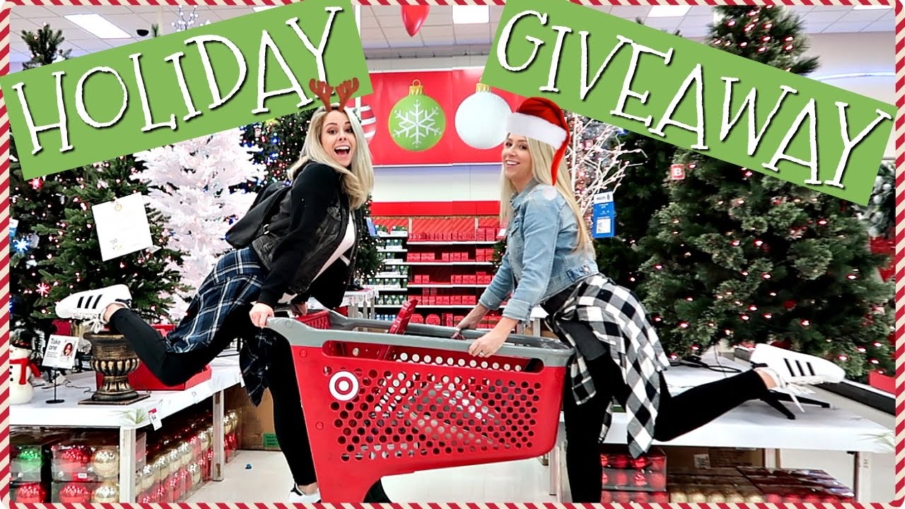 TARGET ADVENTURES! HOLIDAY GIVEAWAY SHOPPING | Vlogmas Day 6