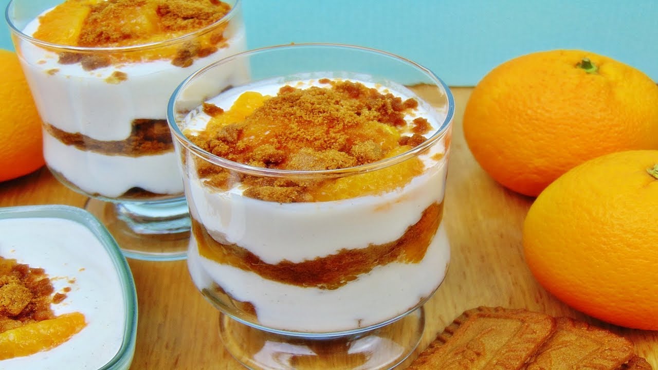 Rezept: Mandarinen Schichtdessert / einfach und schnell / Nachtisch / Dessert