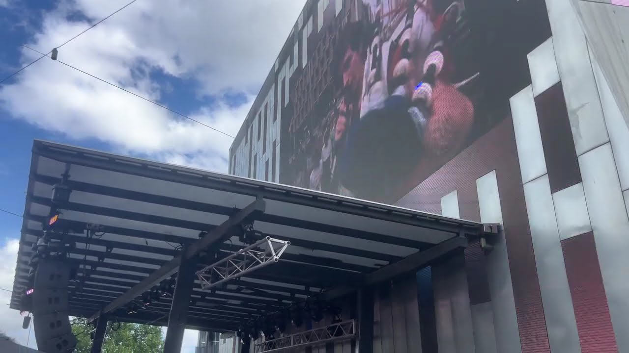 Bagpipe World Record AC/DC - ITS A LONG WAY TO THE TOP @ Federation Square Melbourne 12/11/2025