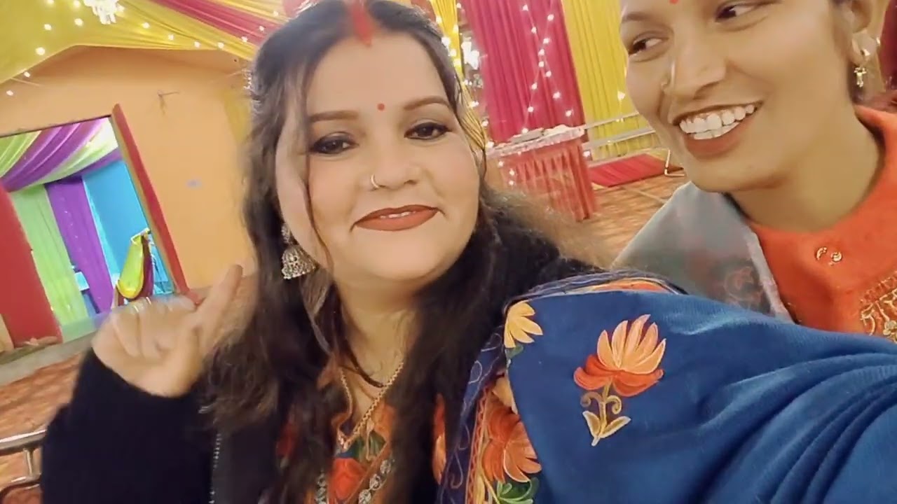 Aaj gaye  Ham shaadi me 🥰ll shaadi ceremony in enjoy🥰ll babita rana ll tehri garhwal 