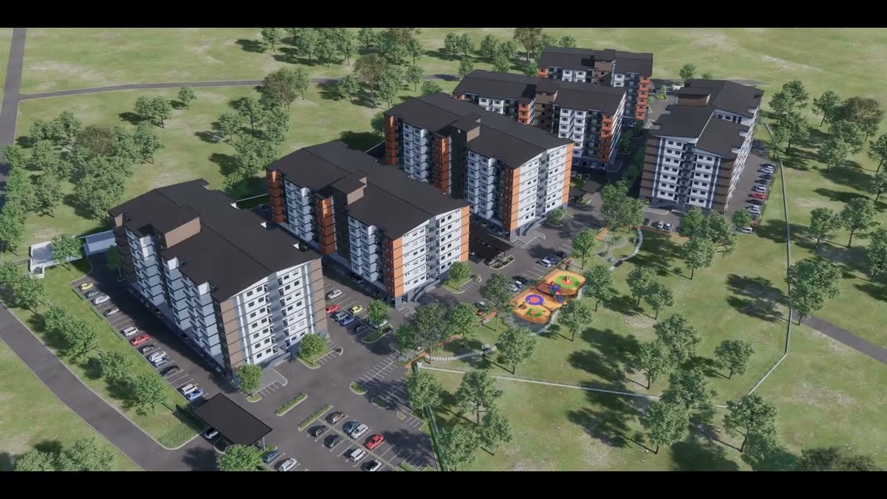The Nouvel Apartment in Samarahan 3D Walkthrough