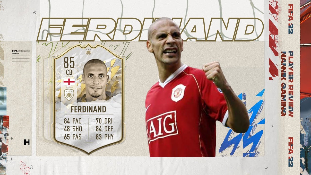 FIFA 22 BASE 85 RIO FERDINAND PLAYER REVIEW