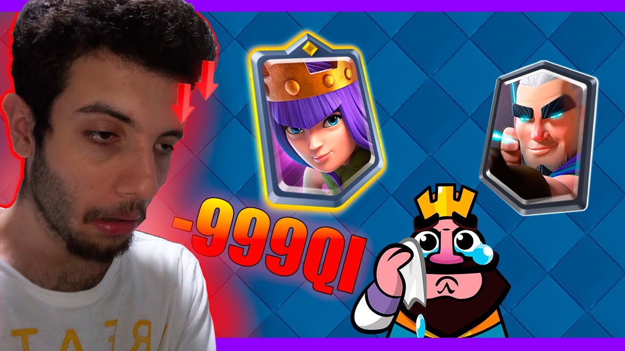 PERDENDO QI com CLASH ROYALE - Clash Royale