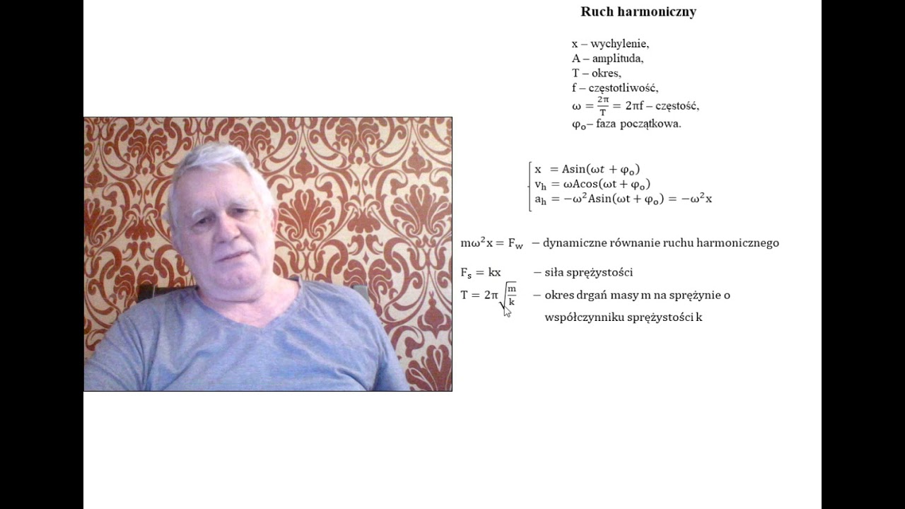 Fizykamax, ruch harmoniczny, teoria