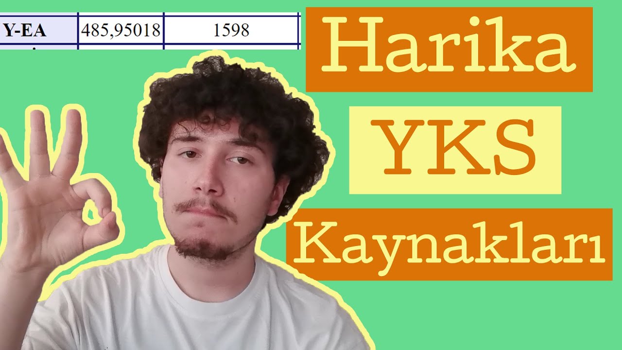 YKS 2022 KAYNAK ÖNERİLERİ - Dershaneye Gitmeden Derece Yapmak!