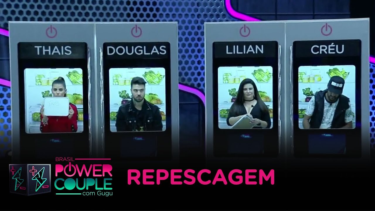 Casais eliminados disputam por nova vaga no Power Couple