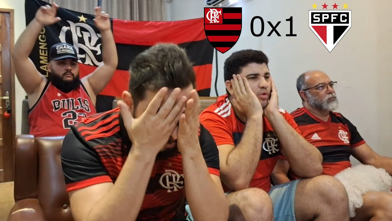 REACT FLAMENGO 0X1 SÃO PAULO / FORA SAMPAOLI!