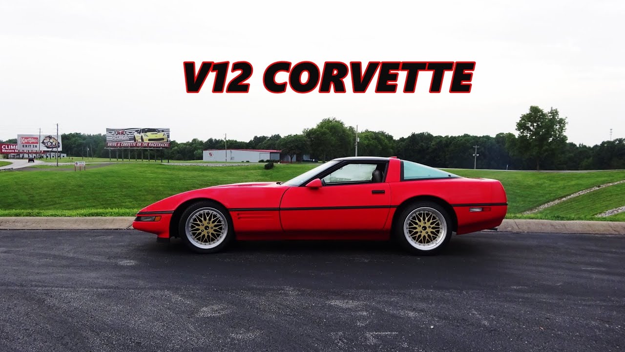 V12 CORVETTE: Звук Corvette ZR-12