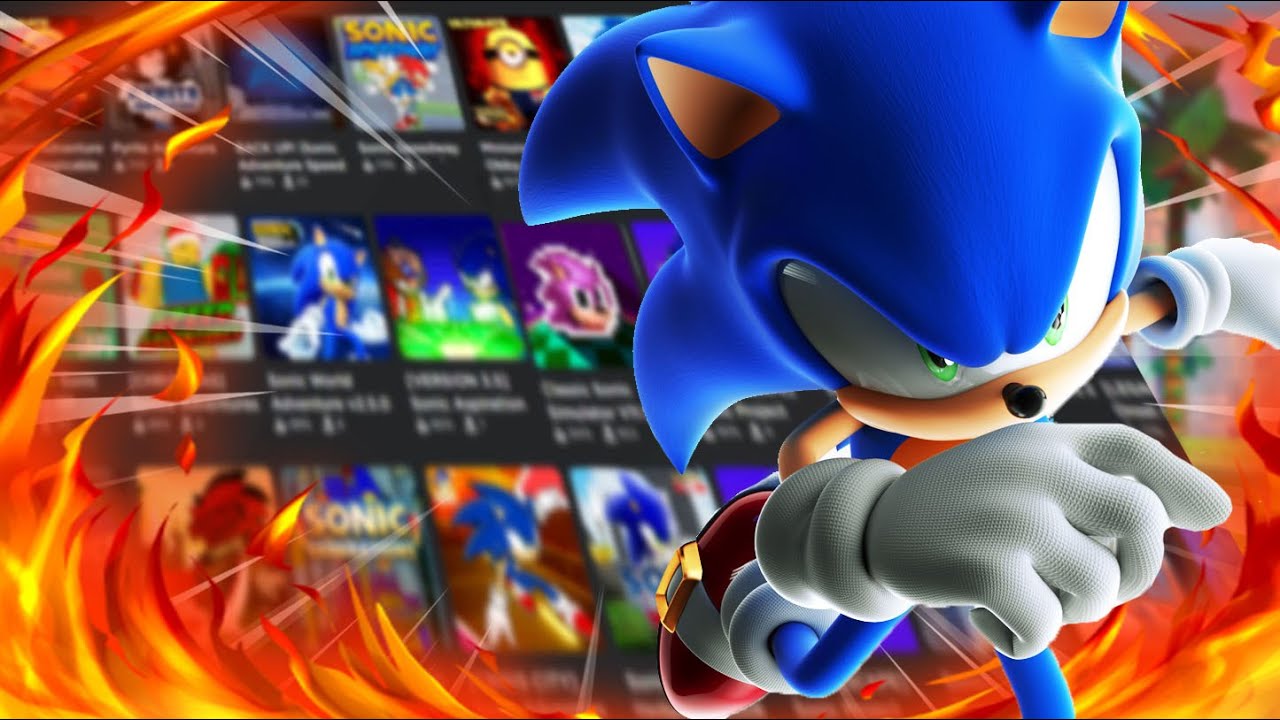 I Played Every Single Sonic Roblox Game...Again