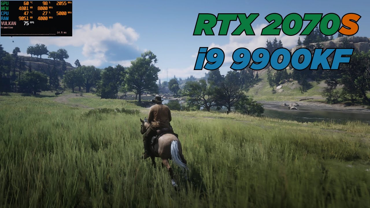 Red Dead Redemption 2 - i9 9900KF/RTX 2070 Super (1080p)