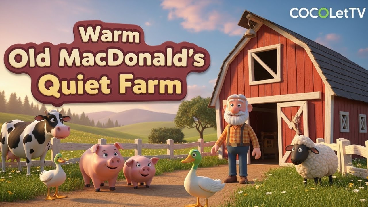 Old MacDonald Had a Farm | Animal Sounds Song for Kids | CocoletKIDSTv #OldMacDonald #NurseryRhymes