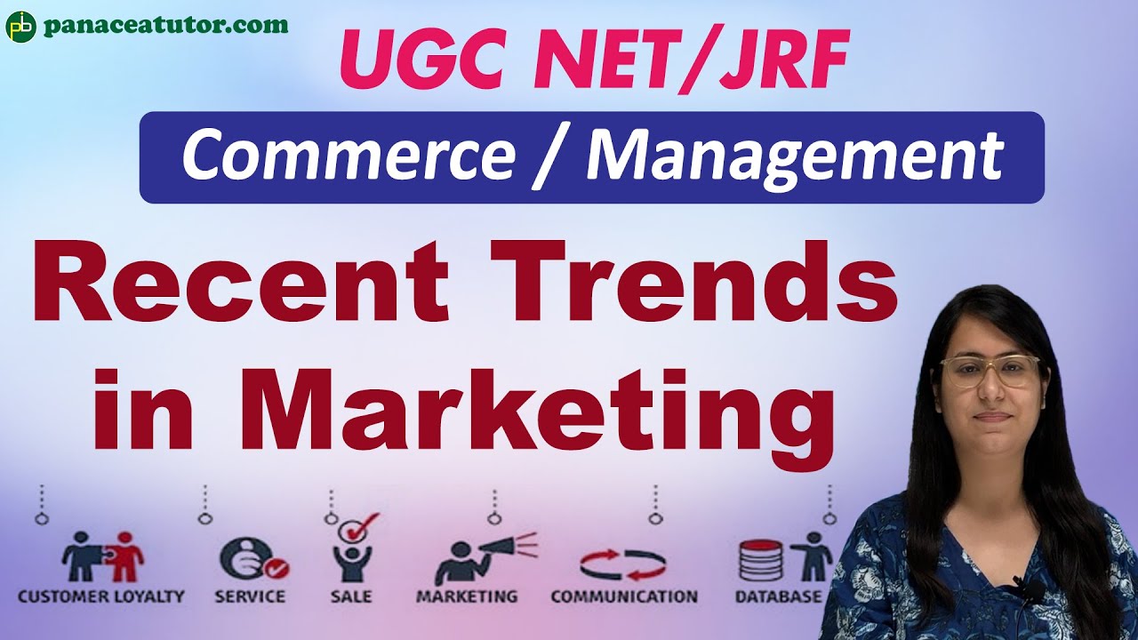 Recent Trends in Marketing l UGC NET/JRF | Commerce l Management Social Marketing l Green Marketing