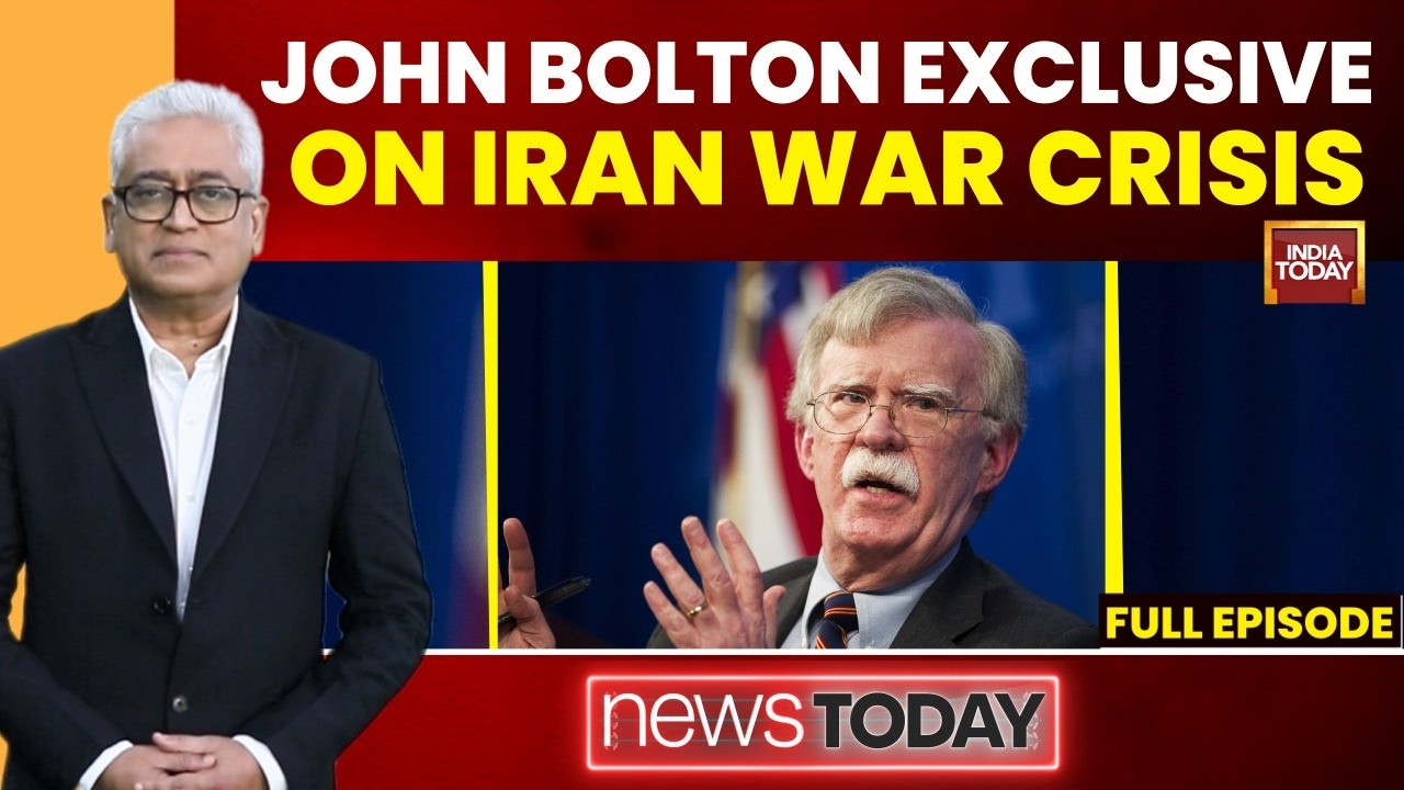 John Bolton: 'This Regime Cannot Defend Itself' On Iran War | Rajdeep Sardesai | US-Iran War