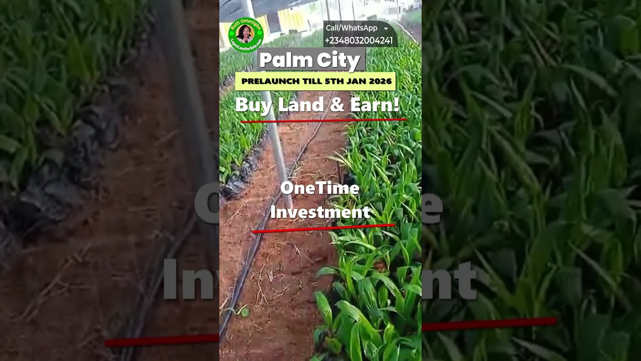 Palm City Ogbomoso  Oil Palm Plantation Farm Estate Land sale Nigeria | Prelaunch End 25th Jan. 2026