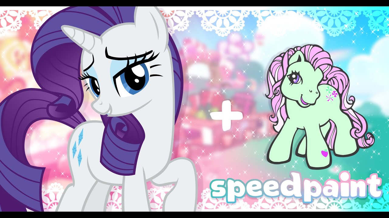 ⸜(｡˃ ᵕ ˂ )⸝♡ RARITY + MINTY / SPEEDPAINT