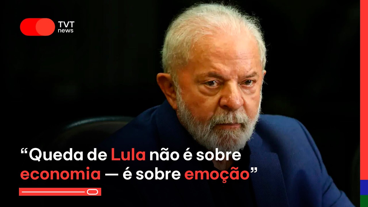 Queda de Lula não é sobre economia — é sobre emoção, diz cientista político