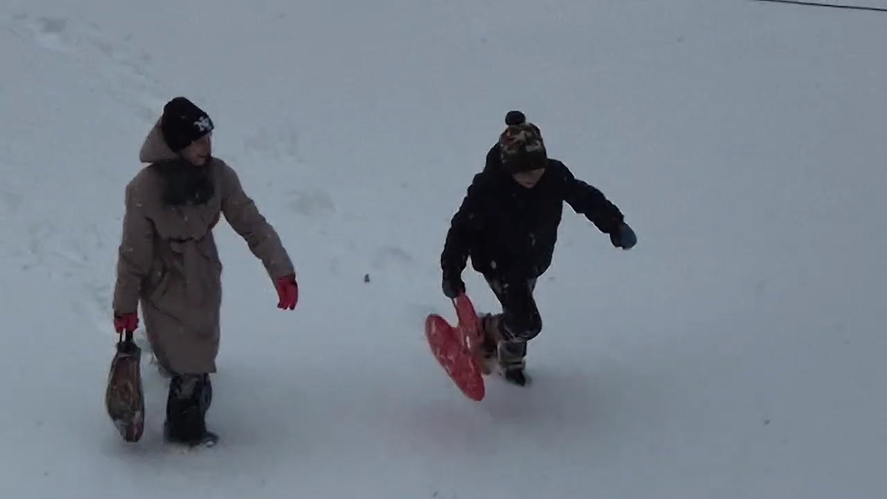 Белая зима.