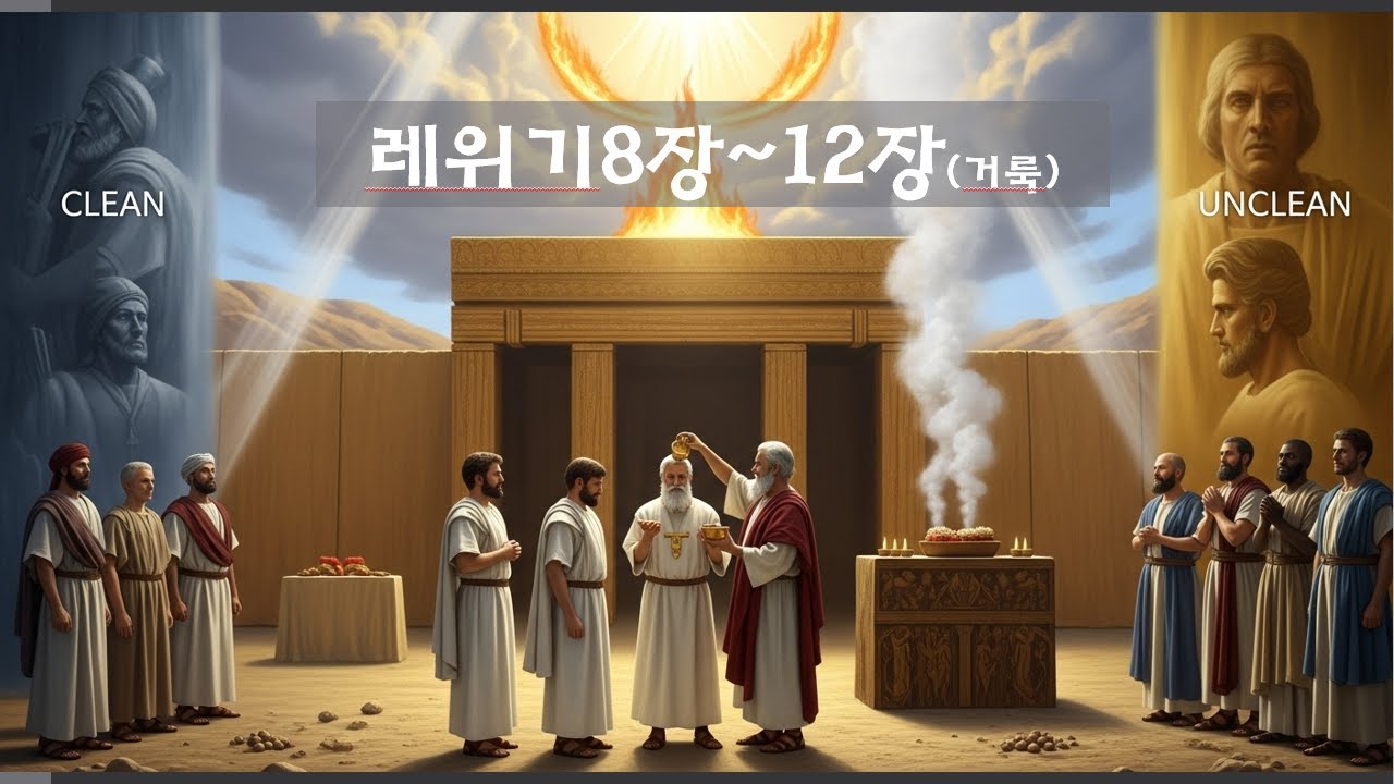 레위기8장~12장(거룩한 직분과 삶) #성경통독 #꿈의교회 #분당우리교회