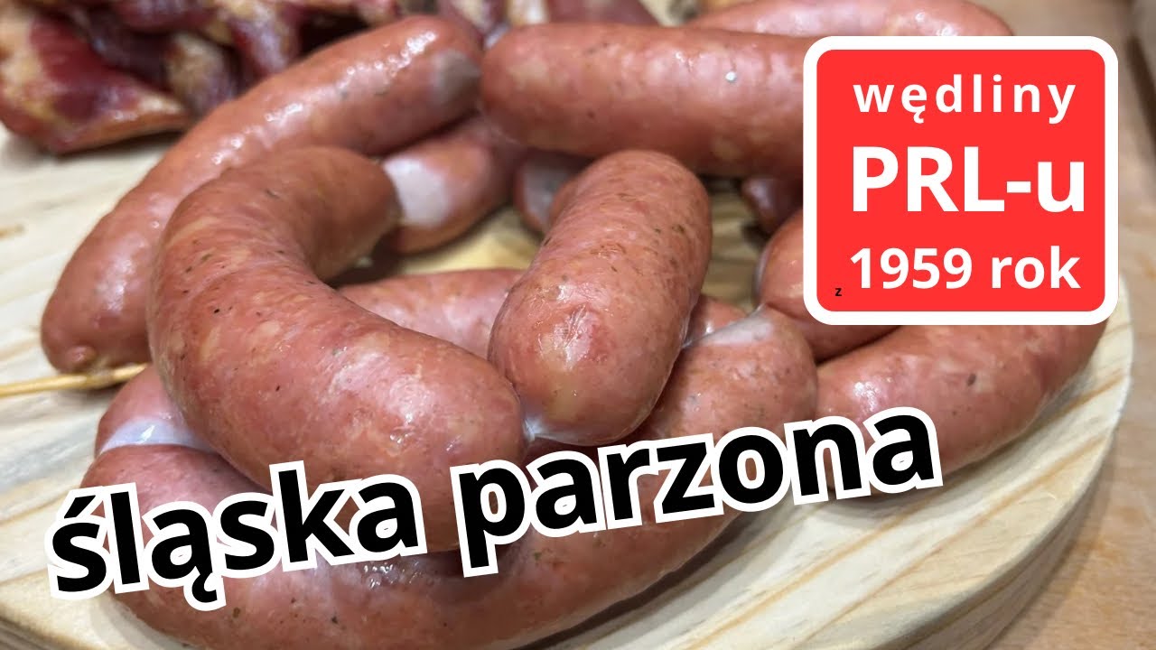 Stary przepis, kiełbasa śląska naszych dziadków. Tylko dobre składniki.