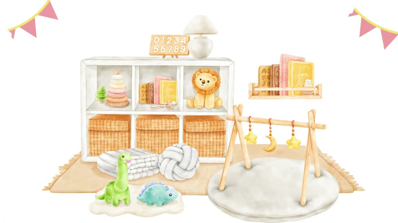 Colours for Toddlers | Low Stimulation Learning Video 🌈| Calm Gentle Learning