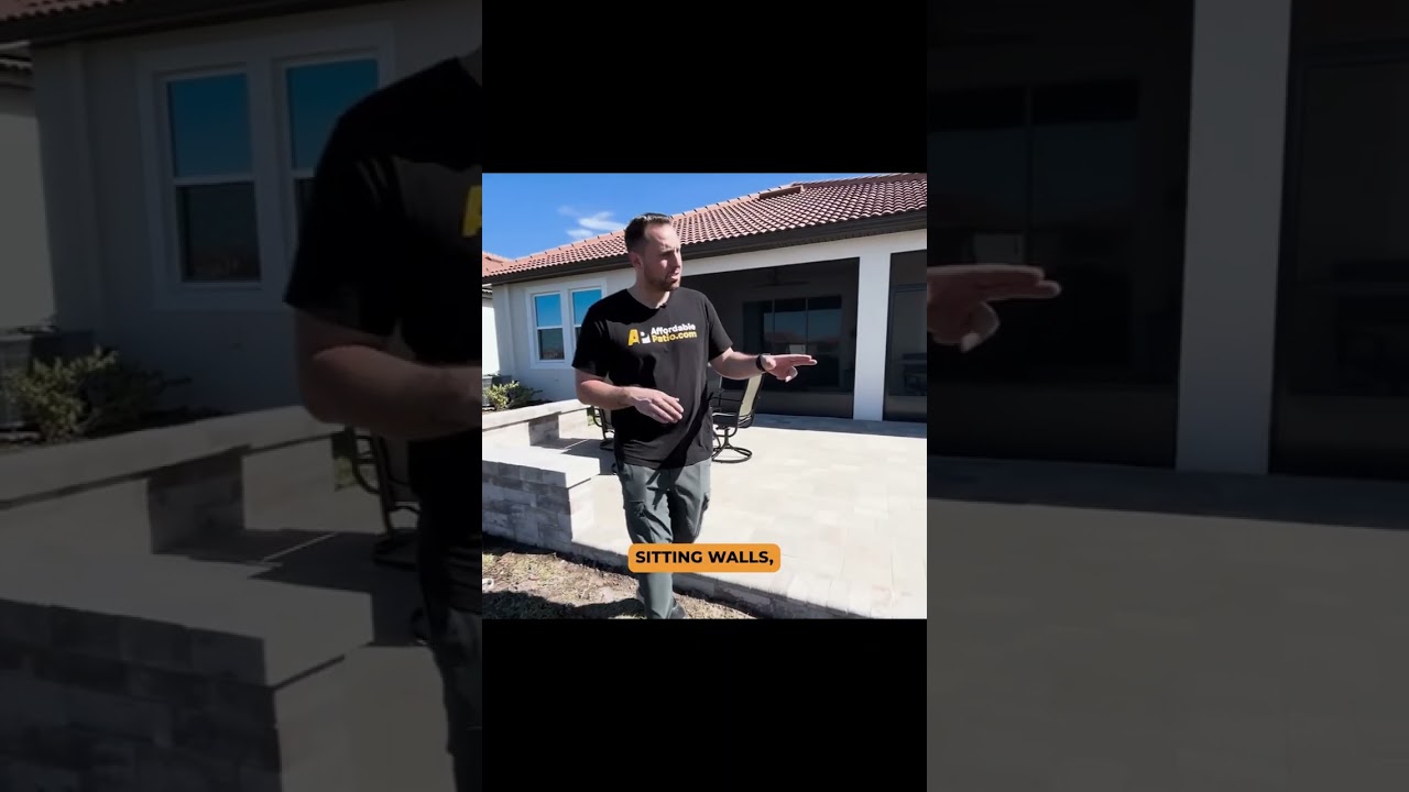 Finished Patio + Screen Enclosure Walkthrough
