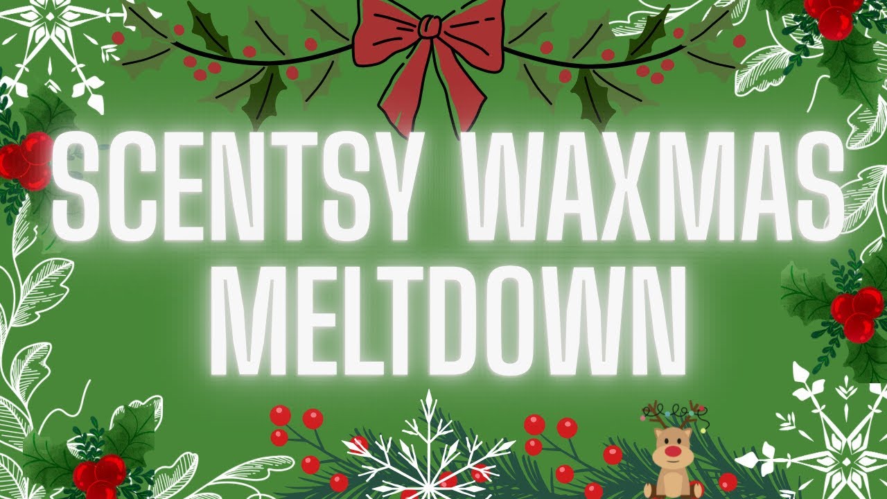 Scentsy Waxmas Meltdown Collab with @KimHeartsOrganizing  🎄Melting through the bars 🎅